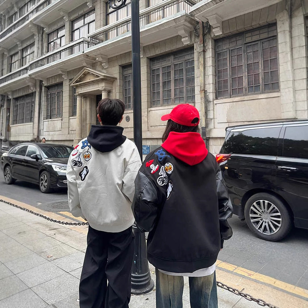 Varsity Patchwork Jacket