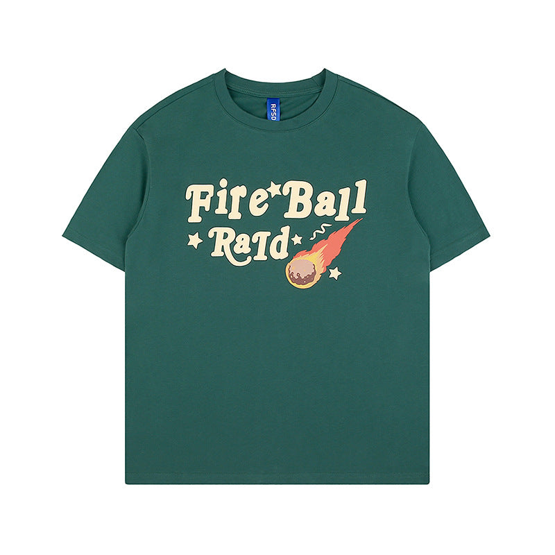Fire Ball Raid Graphic Tee