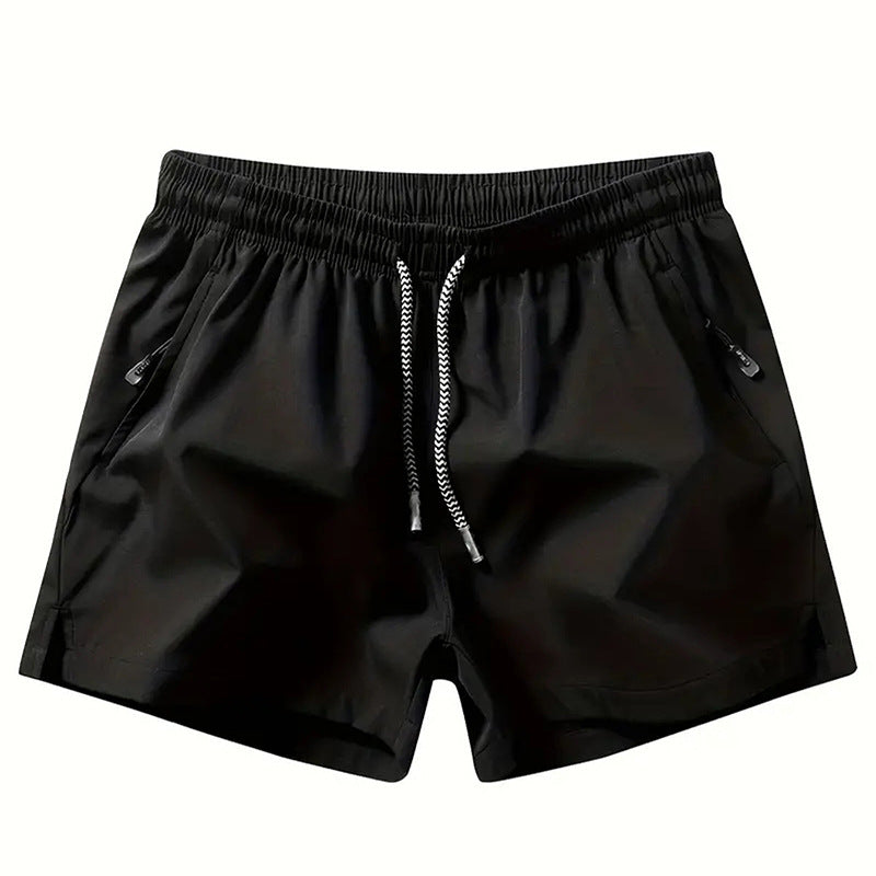 Athletic Drawstring Training Shorts