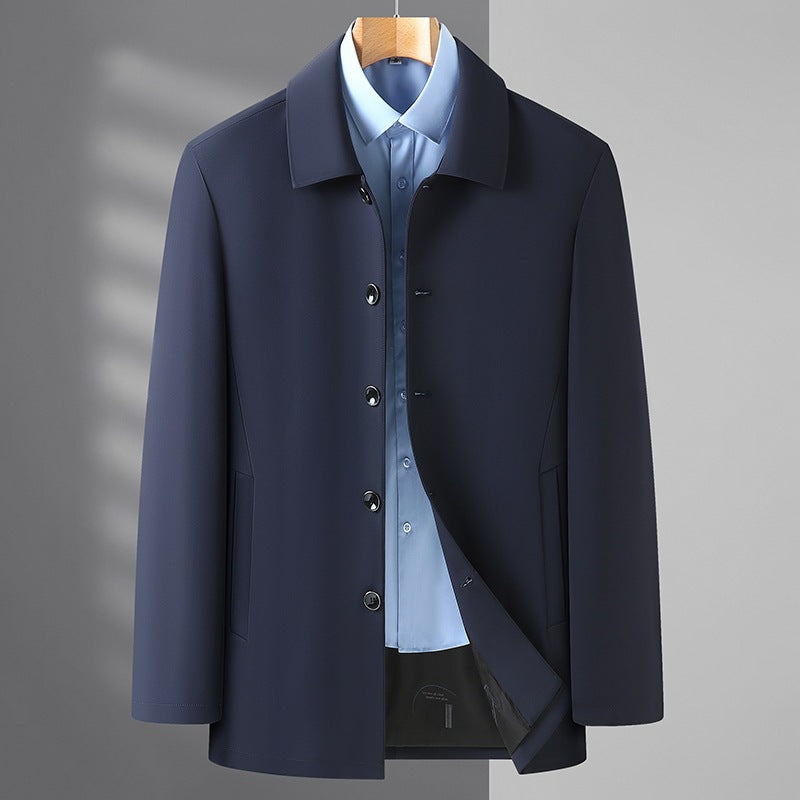 Minimalist Executive Harrington Jacket