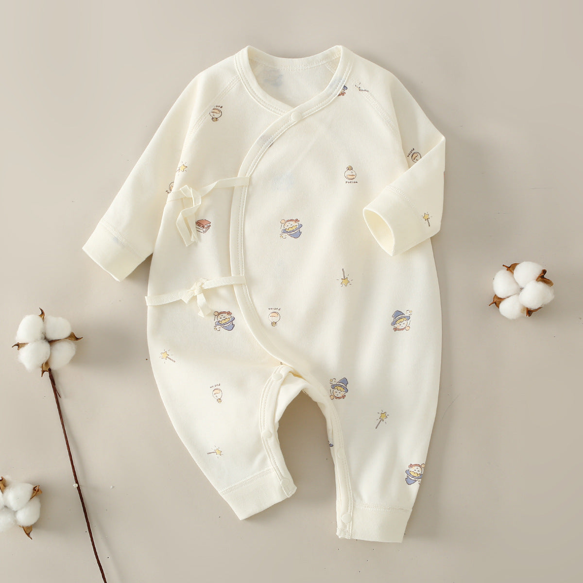 Boneless Cotton Newborn Crawling Suit