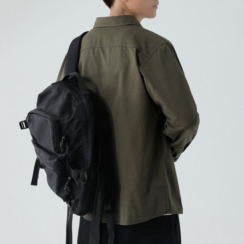 Men's Pure Cotton Utility Shirt Jacket