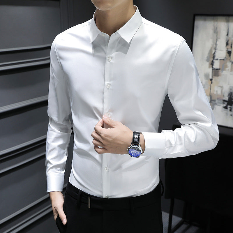 Wrinkle Free Silk Lustre Business Shirt