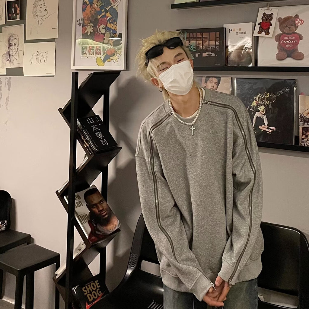 Oversized Crewneck Pullover
