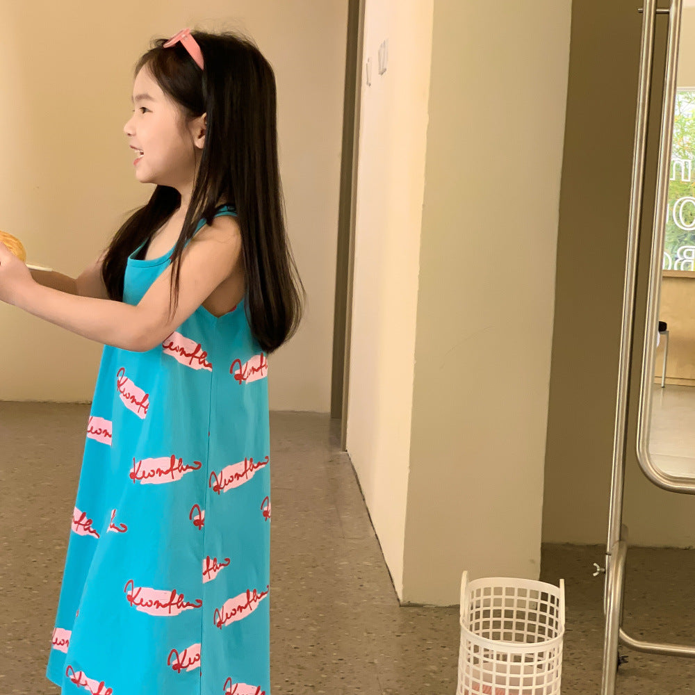 Kids' Graffiti T-Shirt and Skirt/Shorts Set