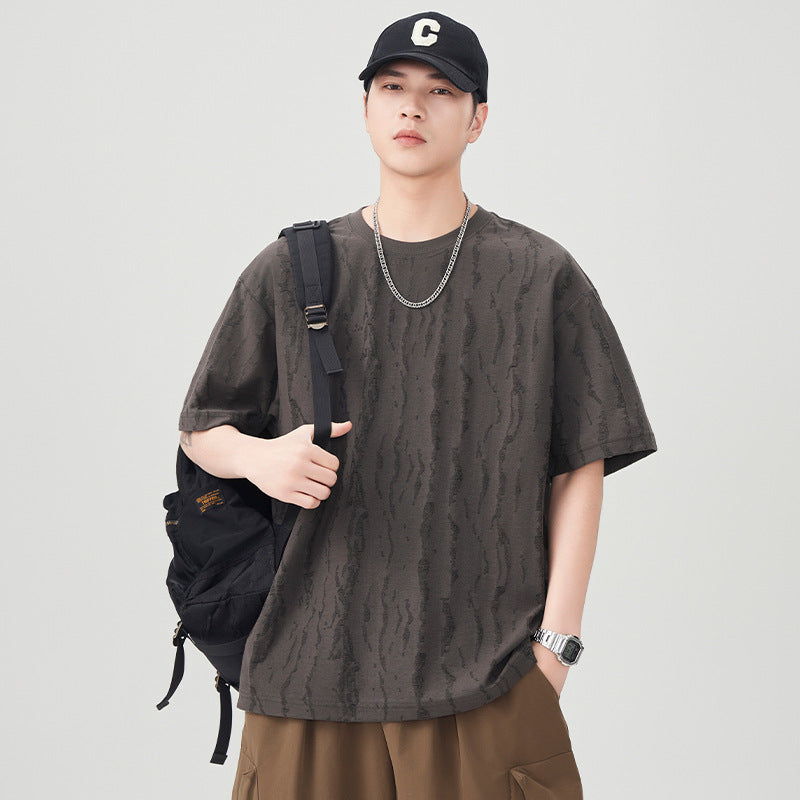 Textured Oversized T-Shirt