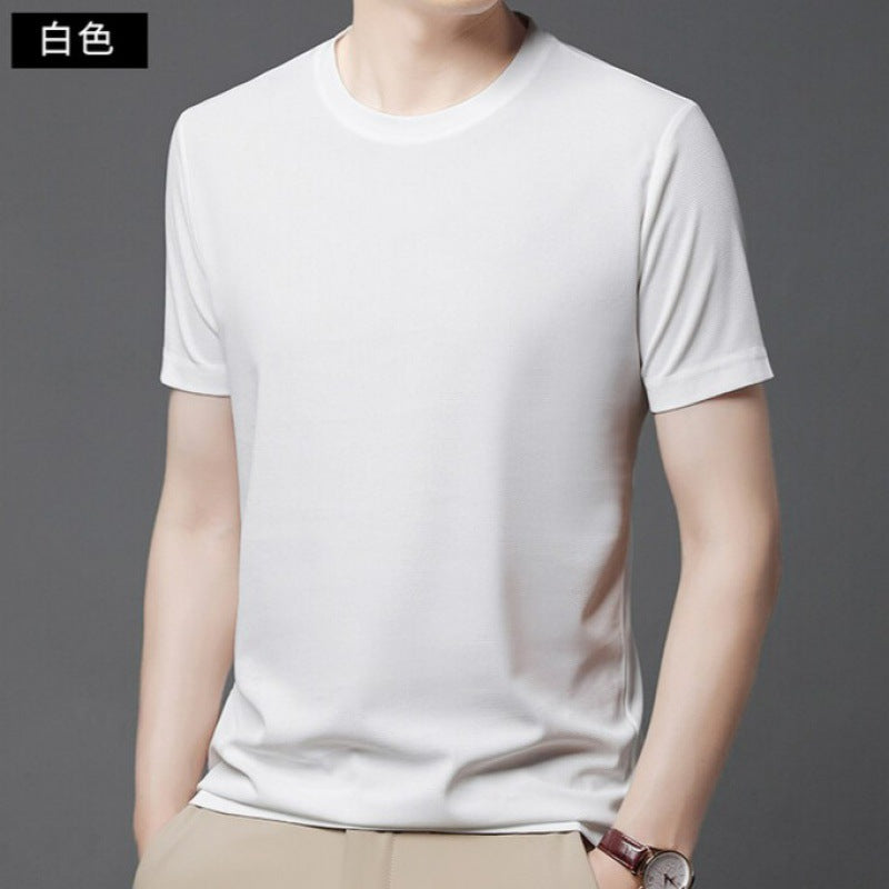 Round Neck Half-Sleeve Men's T-shirt