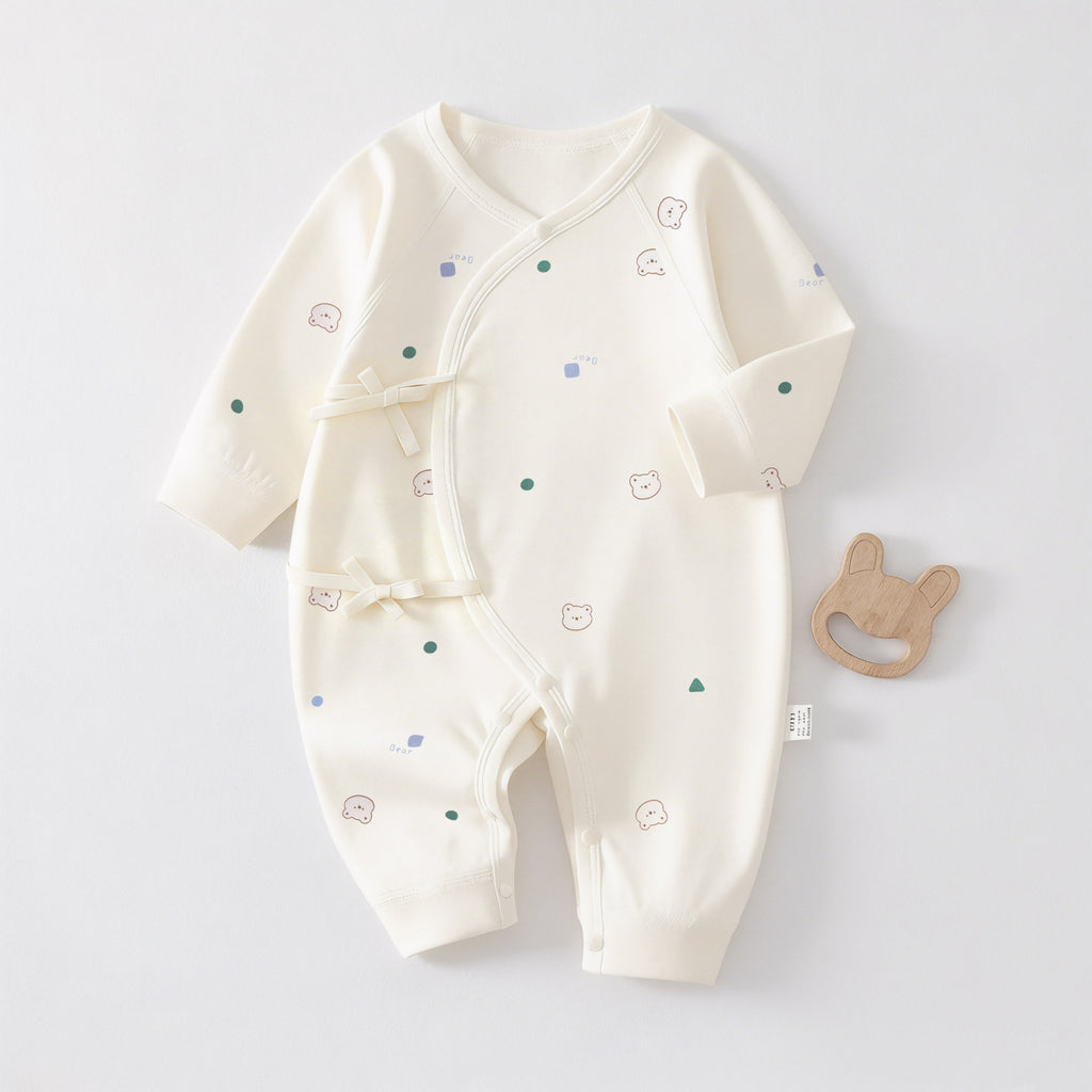 Cotton Newborn Base-Layer Jumpsuit