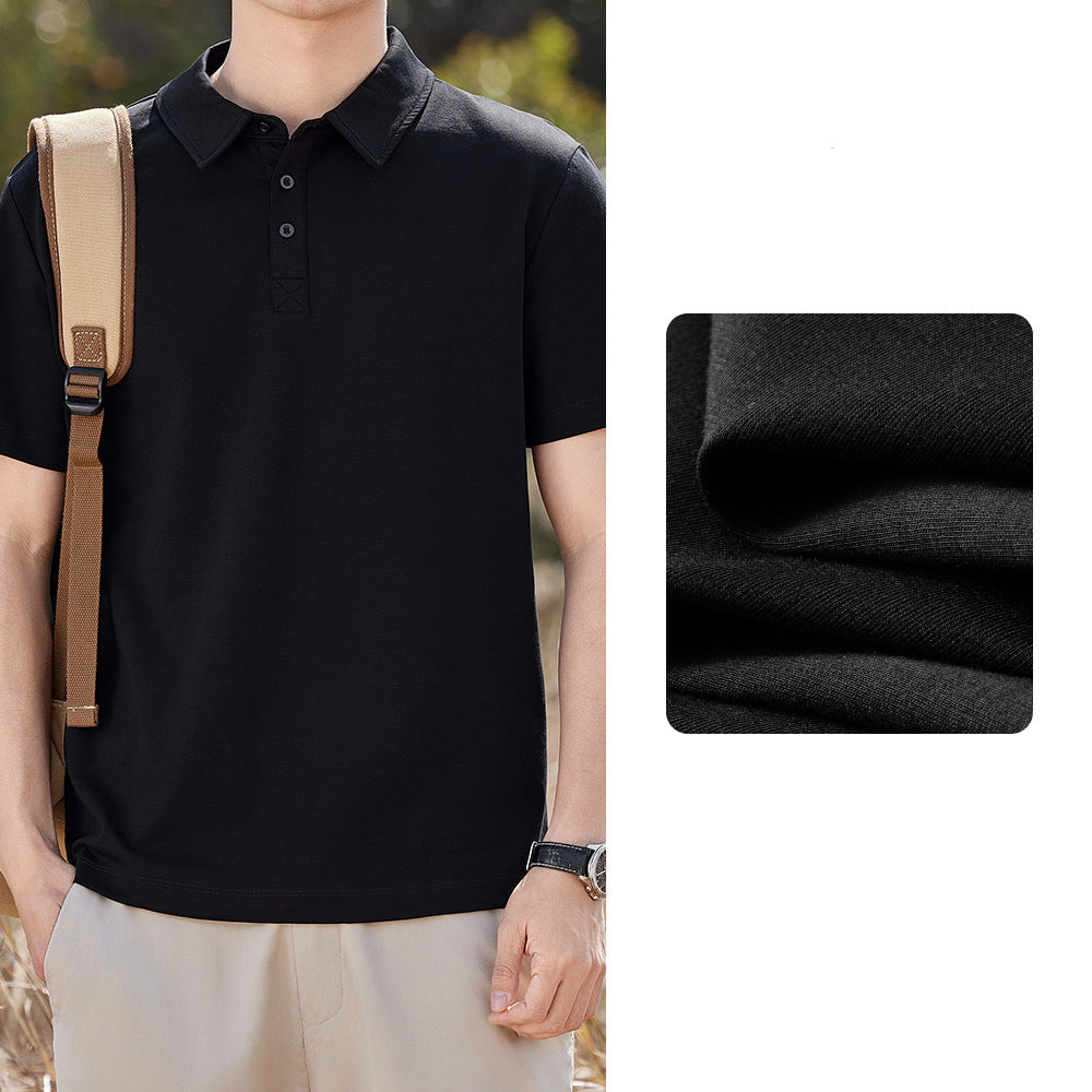 Ice-Silk Mercerized Cotton Polo