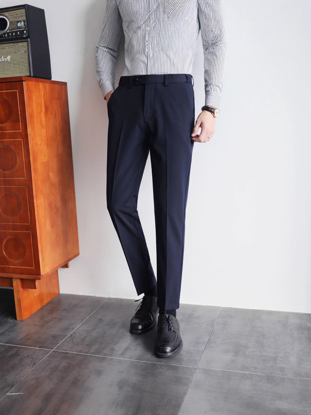 Slim-Fit Trousers