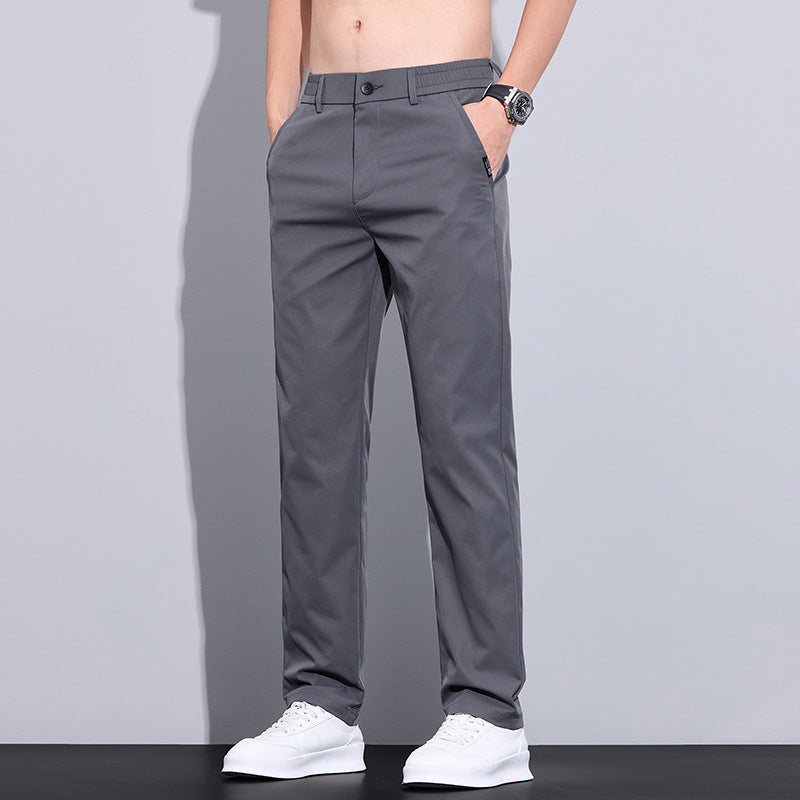 Ice Silk Casual Trousers