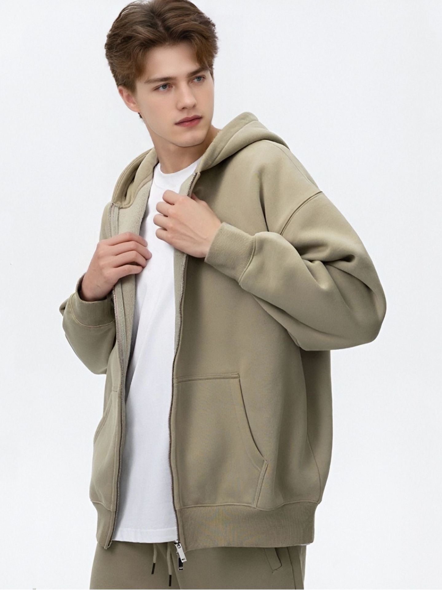 Unisex Zip-Up Hoodie