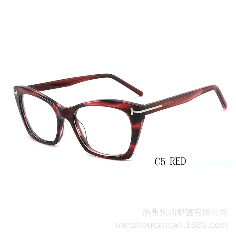 Designer Square-Frame Optical Eyewear