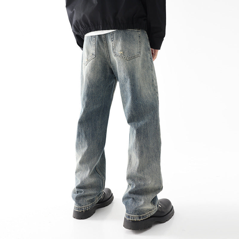 Distressed Denim Jeans