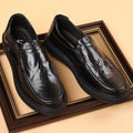 Men's Genuine Leather Slip-On Loafers