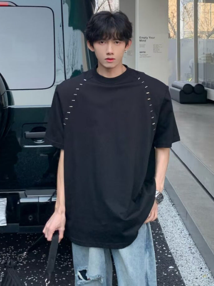 Minimalist Shoulder Pad T-shirt