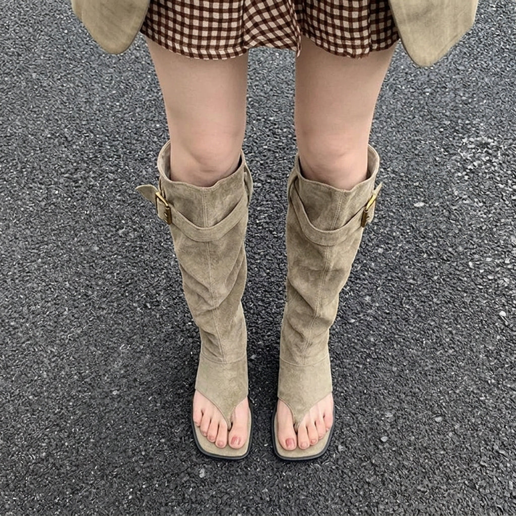 Slouch High-Top Sandals