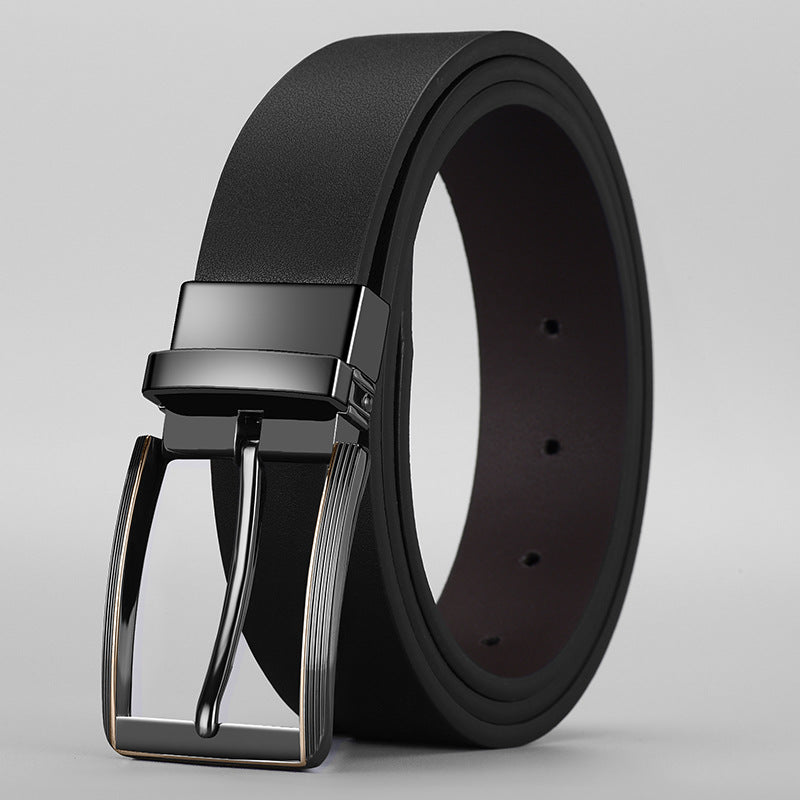 DualEdge Classic PU Leather Belt