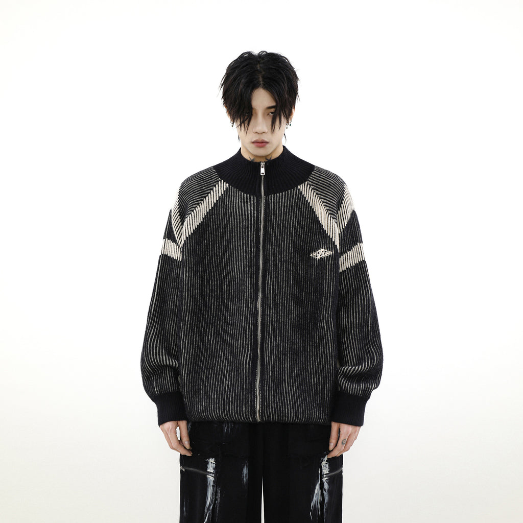 Knit Full-Zip Jacket For Men