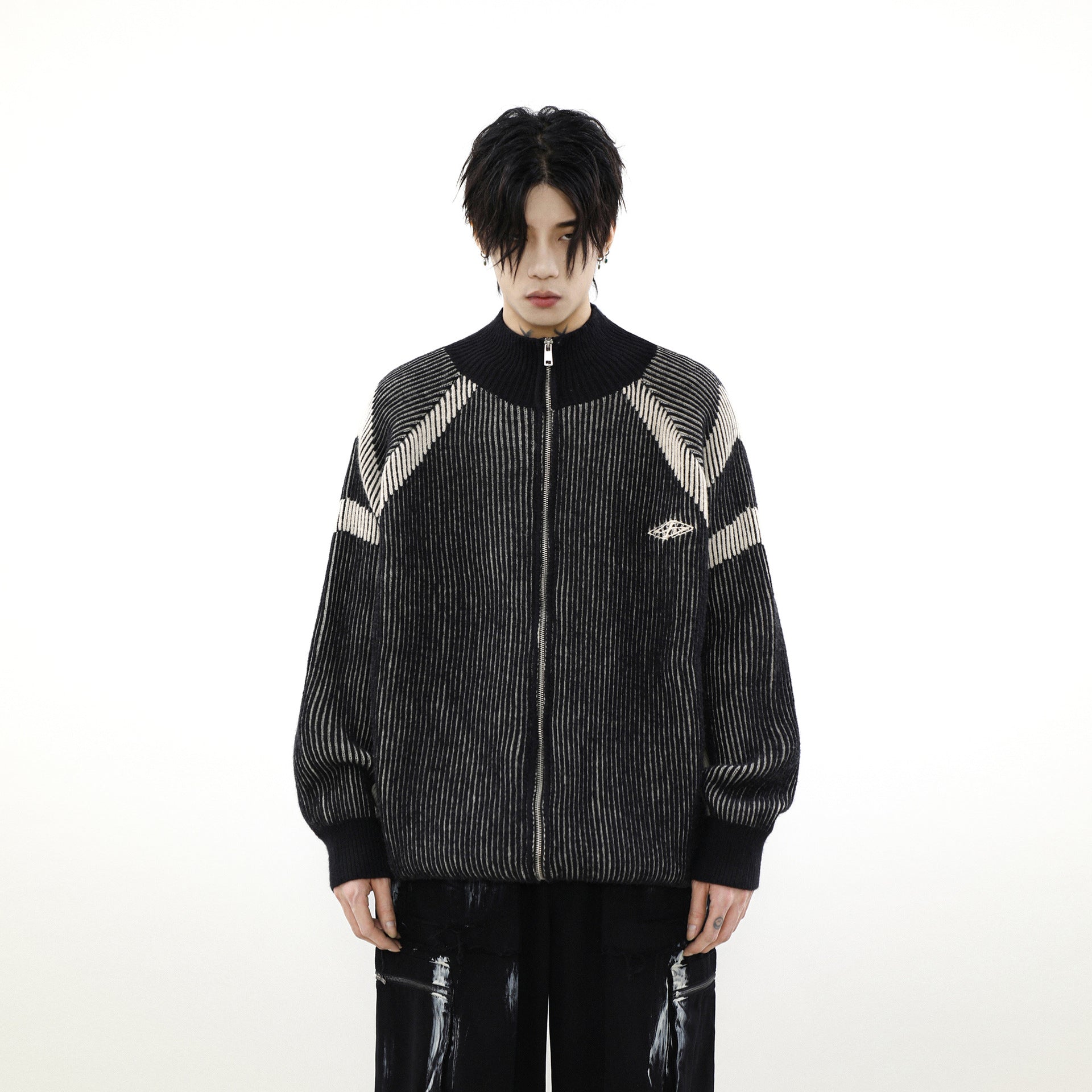 Knit Full-Zip Jacket For Men