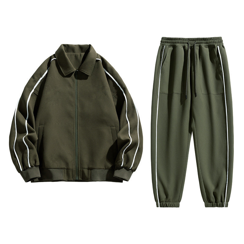 Collegiate Stripe Track Set