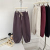 Dark Grey (4-color fleece sweatpants)