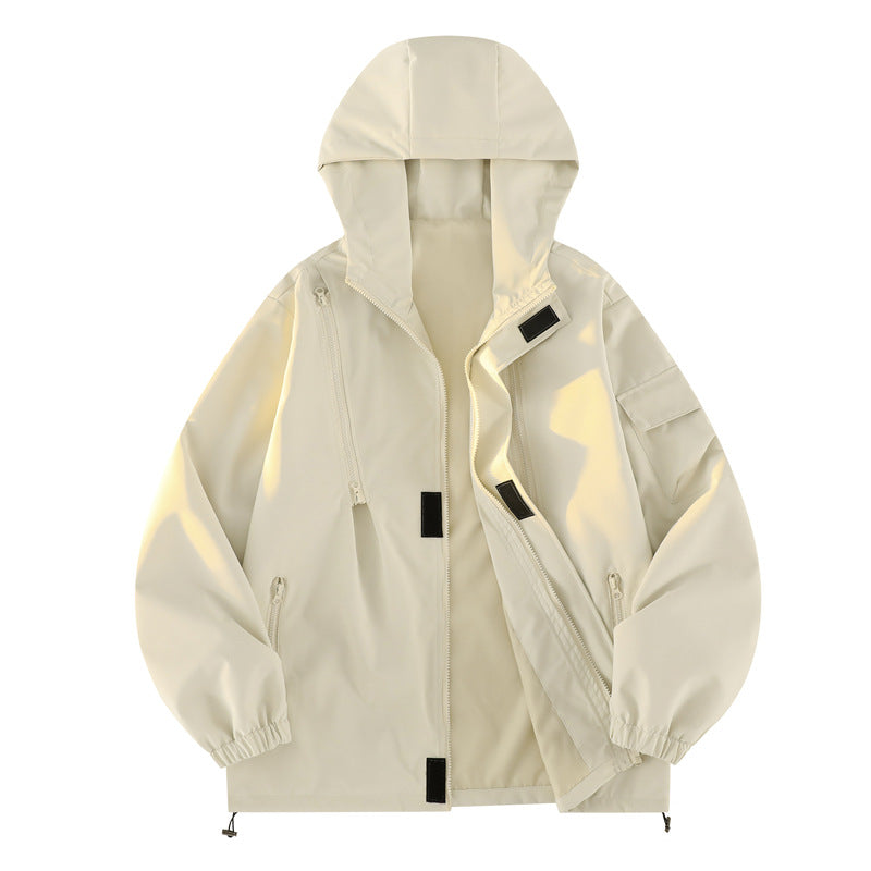 Gradient Zip-Up Jacket