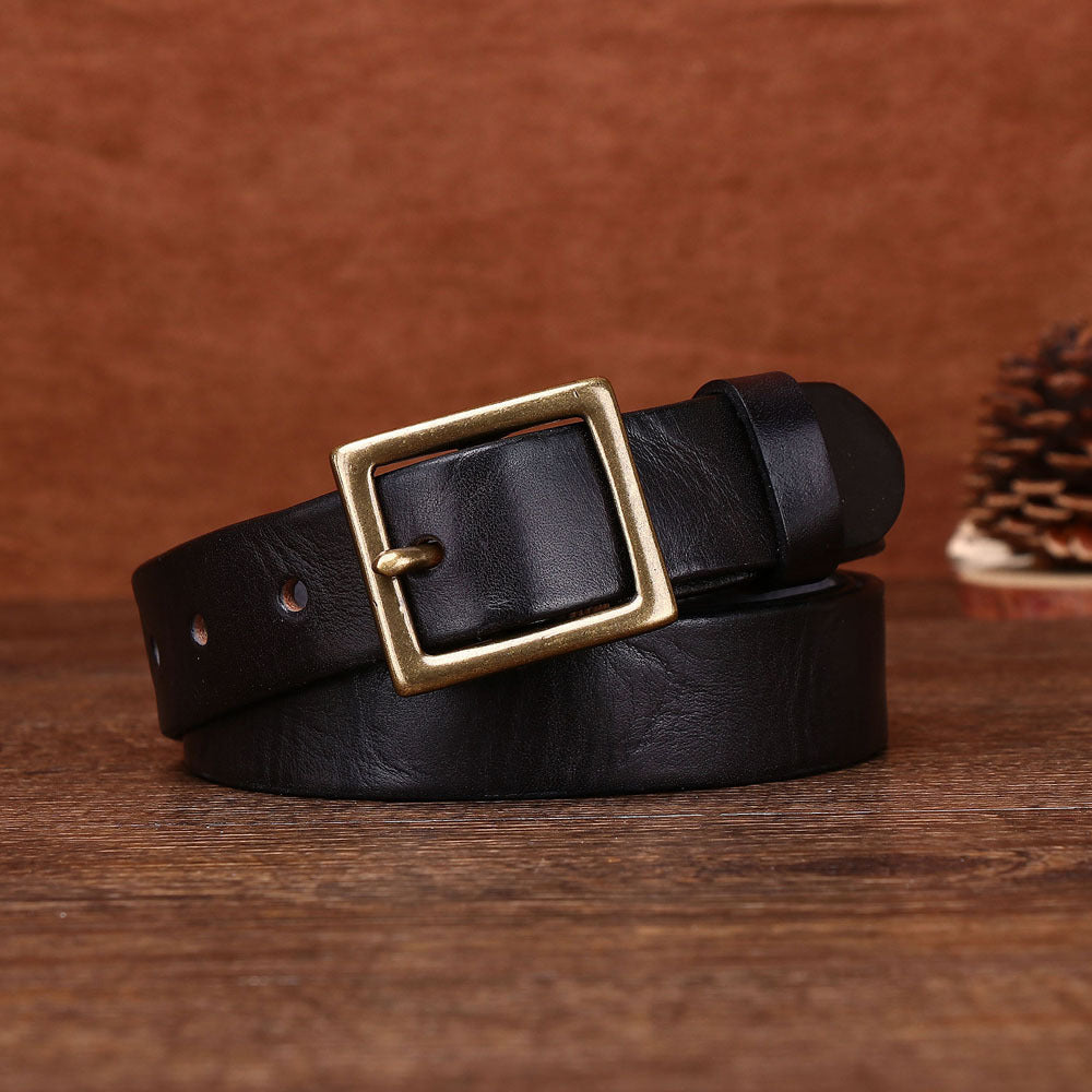 Vintage Casual Leather Belt