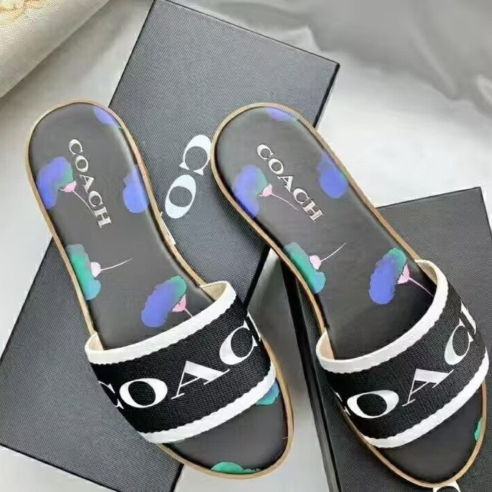 Embroidered Letter Slides