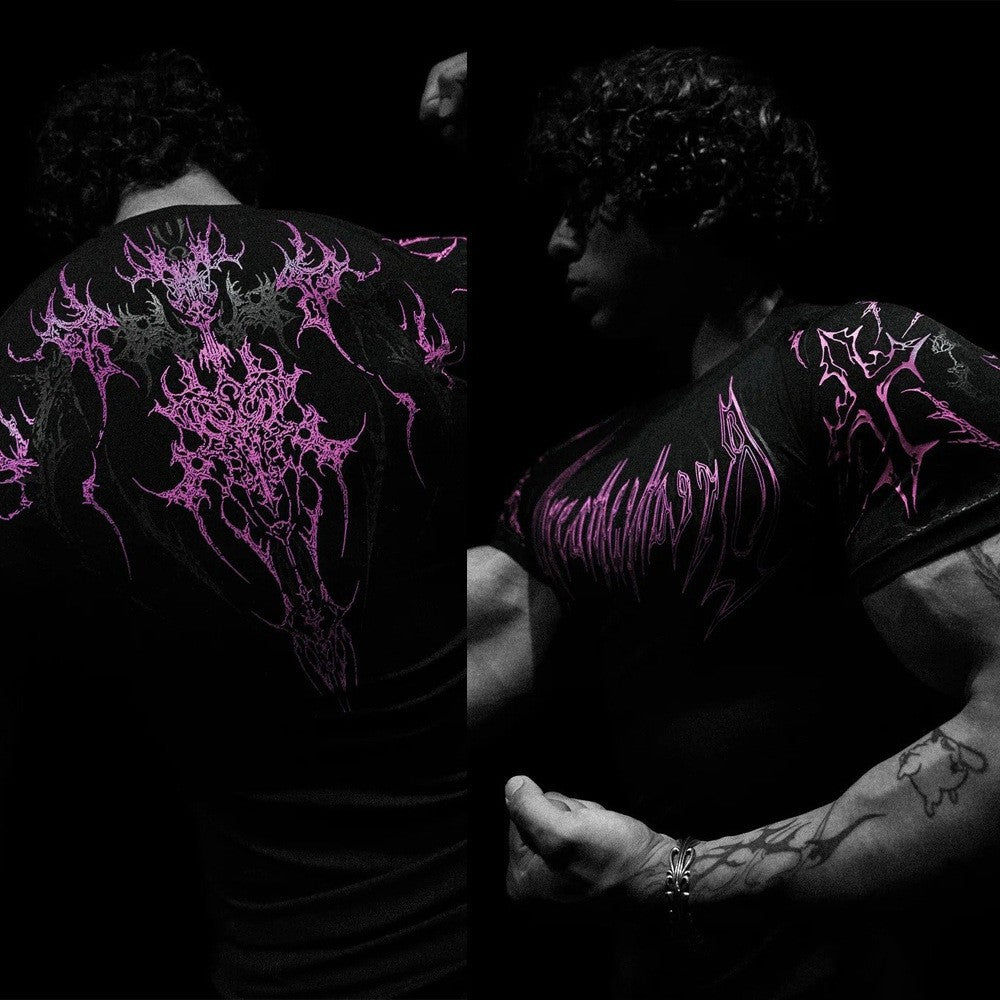 Gothic Sigil Compression Tee