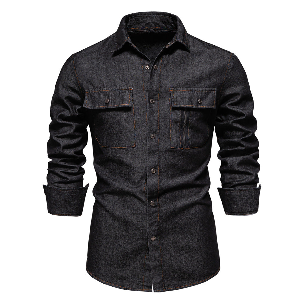 Urban Frontier Denim Overshirt