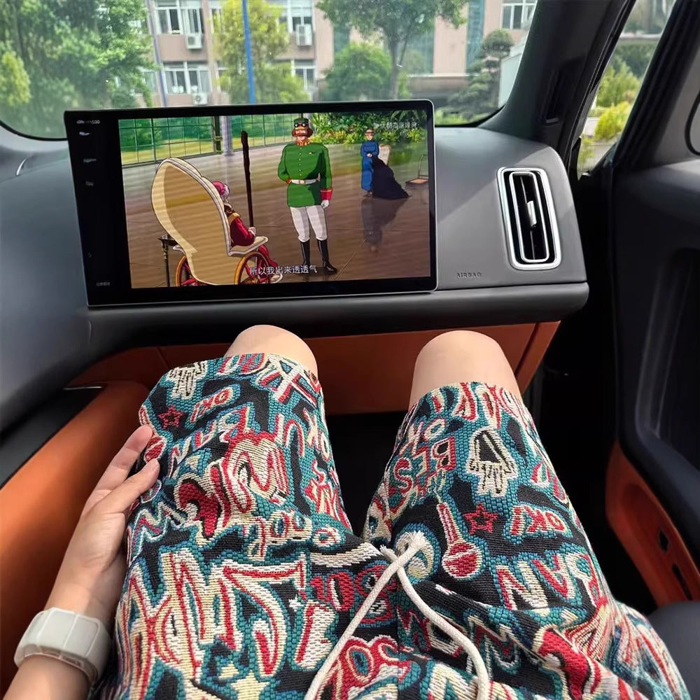 Bohemian Jacquard Shorts