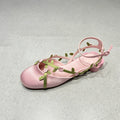 Floral Satin Mary Janes