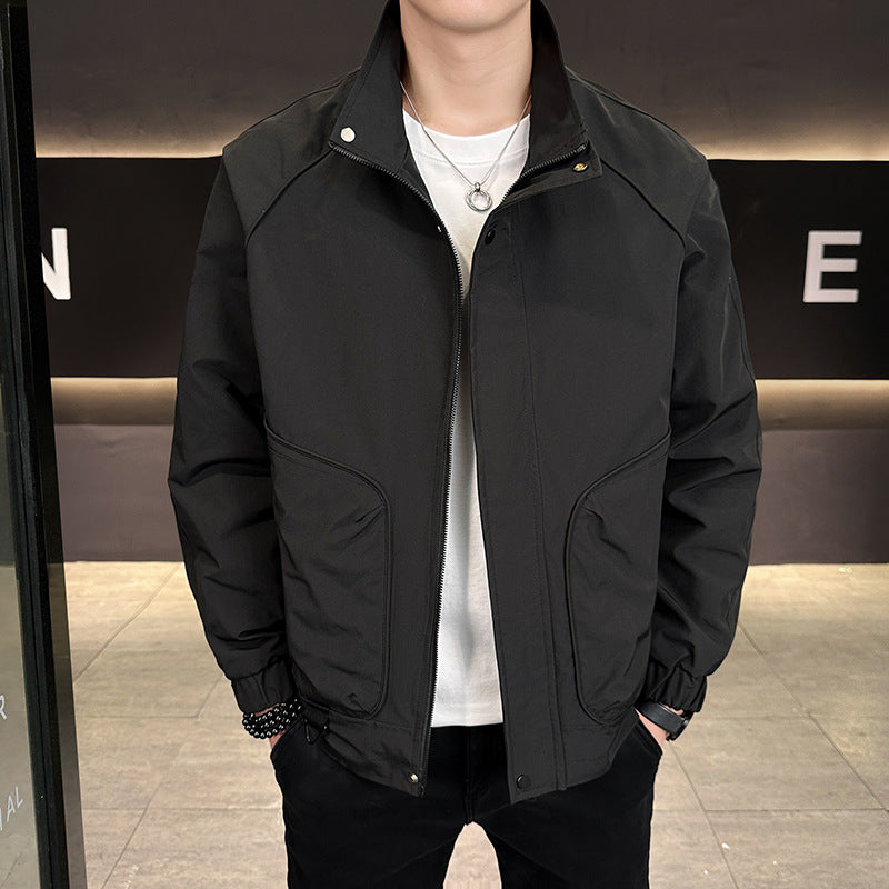 Zip-Up Bomber Jacket