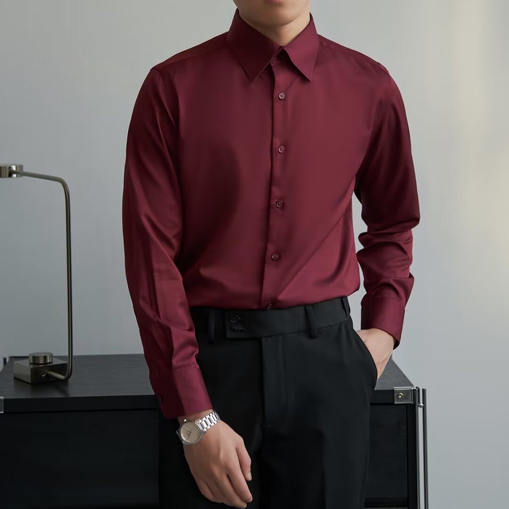 Slim-Fit Non-Iron Professional Shirt