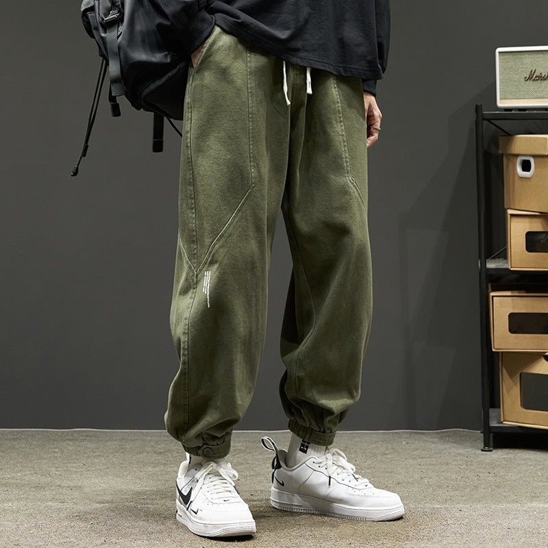 Oversize Casual Straight-Leg Trousers