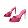 Deep rose red mirror surface