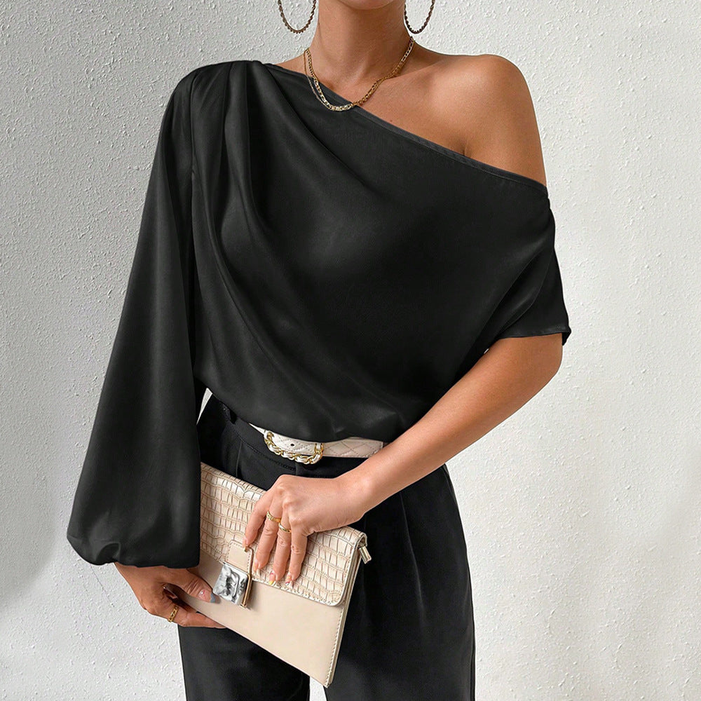 Asymmetric Off-Shoulder Top