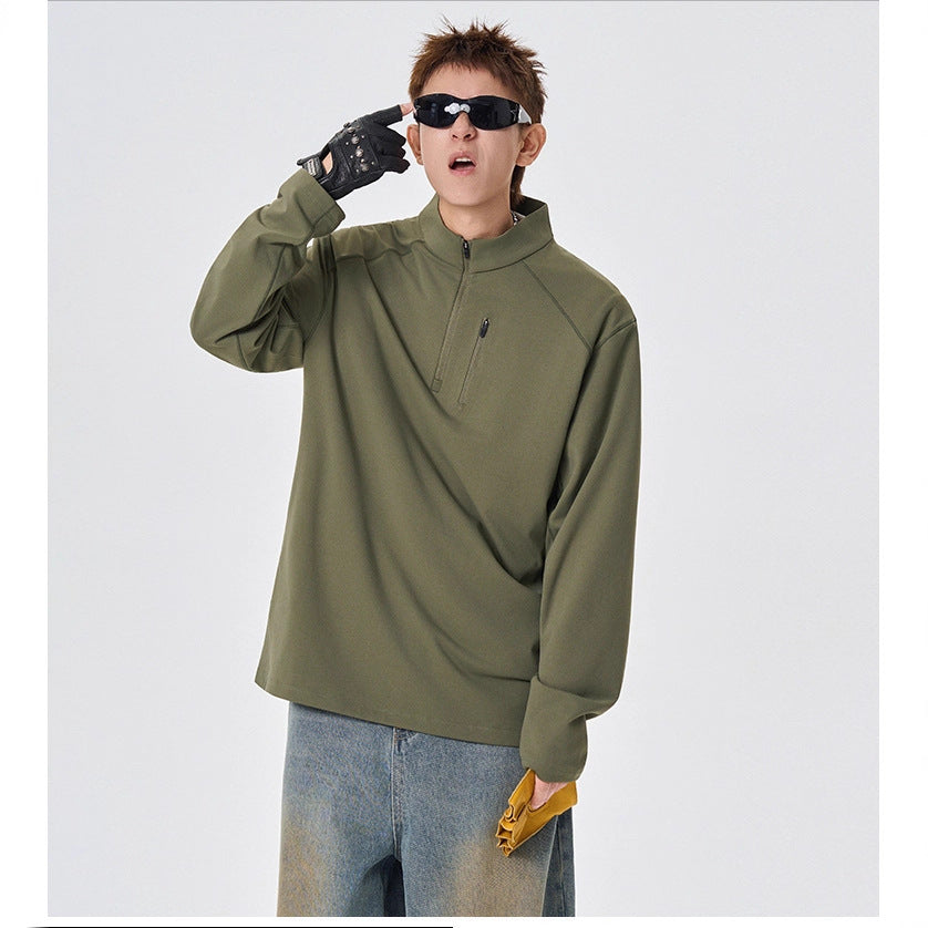 Men's Outdoor Half-Zip Fleece Pullover