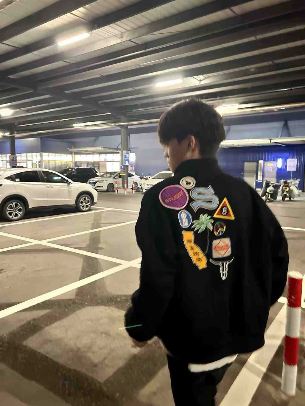 Patchwork Varsity Jacket