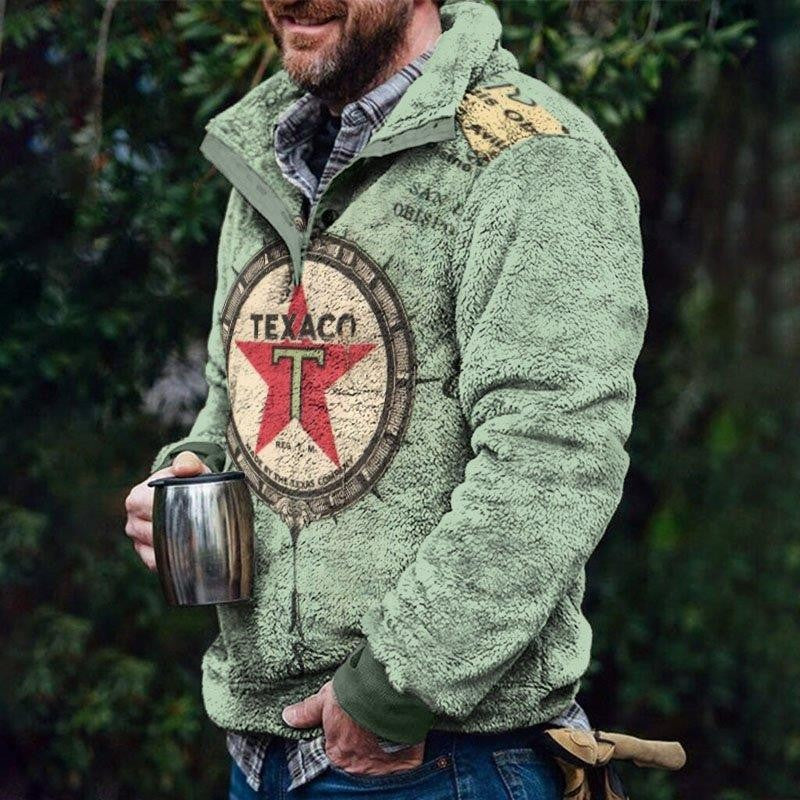 Southwestern Pattern Fleece Jacket