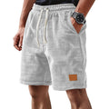 Men's Textured Casual Shorts