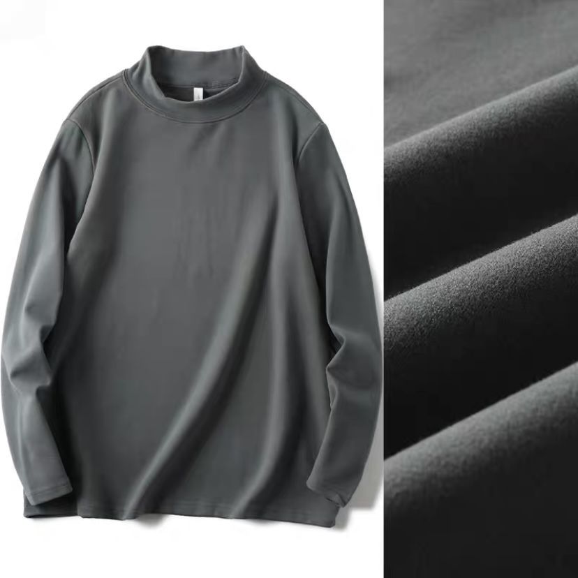 High-Neck Stretch Pullover