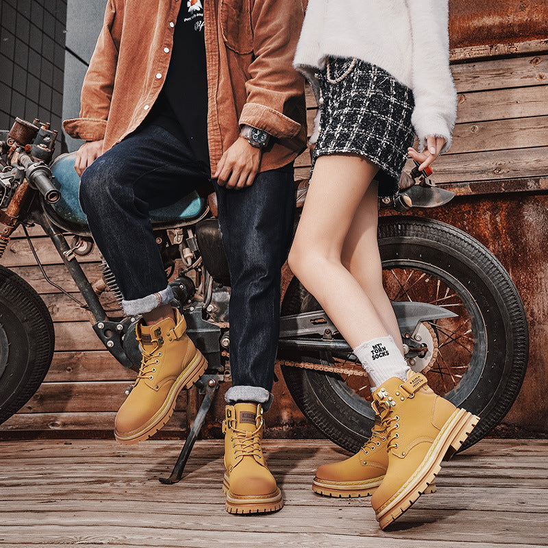 Urban Heritage High-Top Leather Utility Boots
