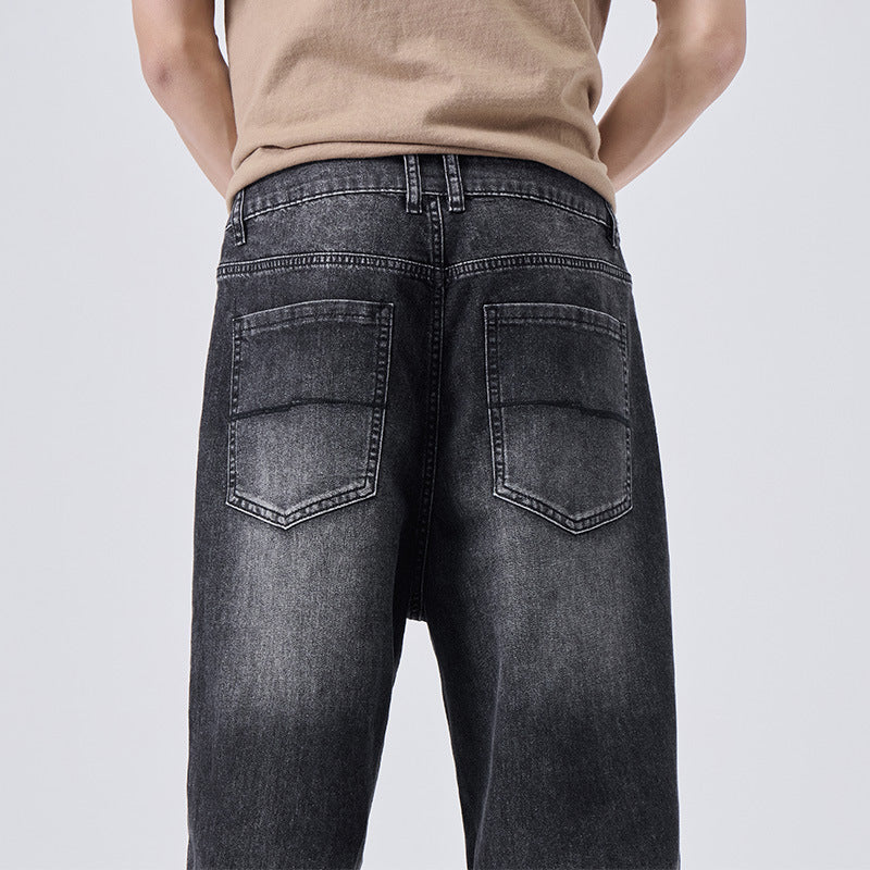 Vintage Straight-Leg Jeans