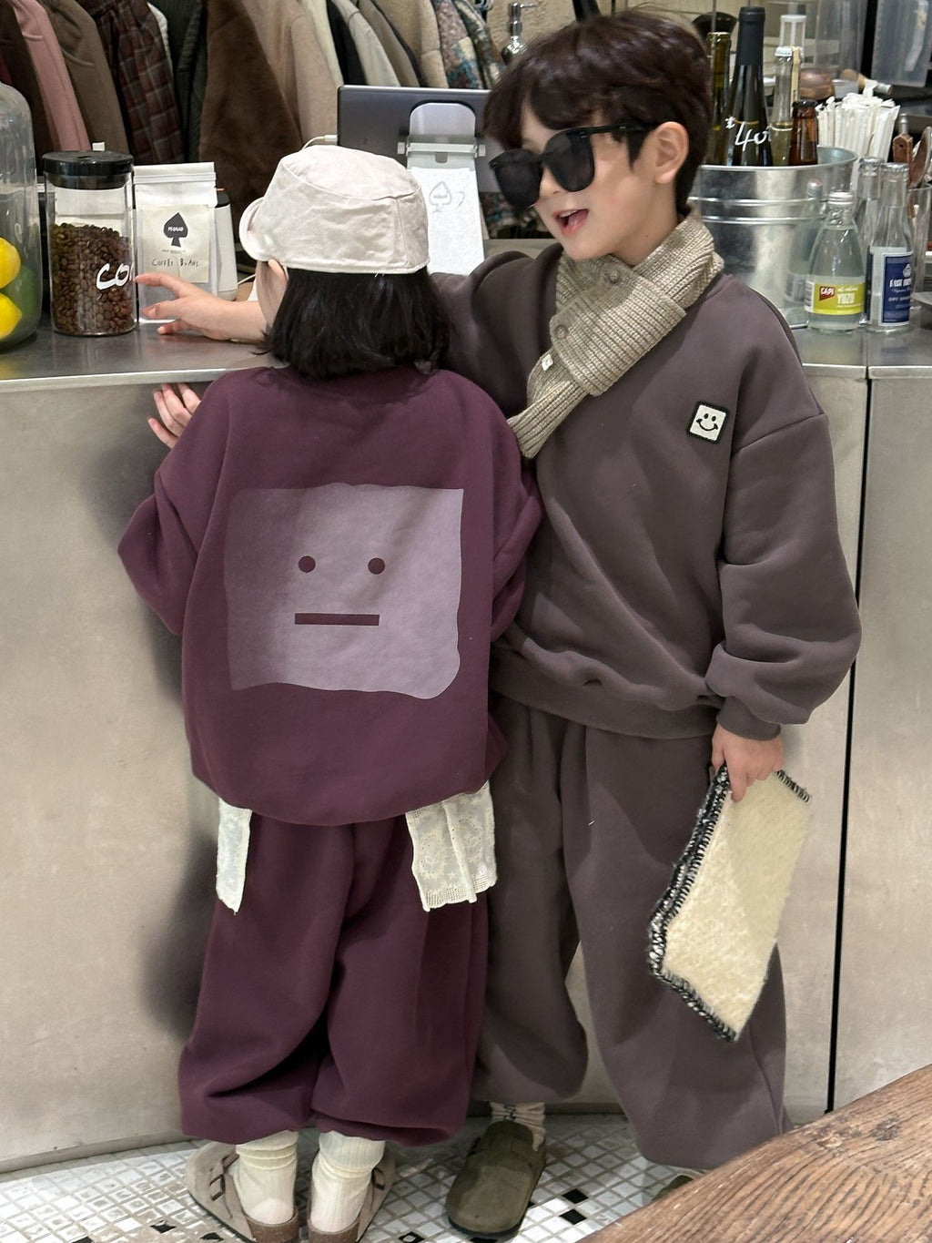 Kids' Turtleneck Two-Piece Set
