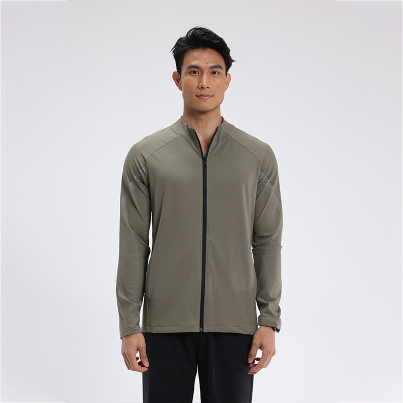 Lightweight Zip-Up Sports Jacket