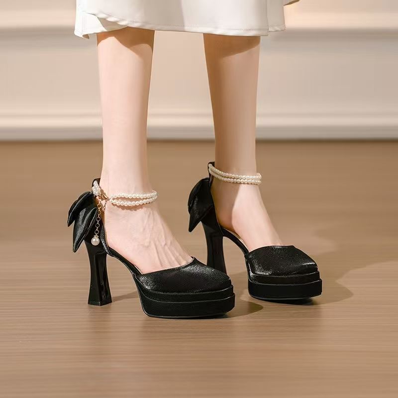 Satin Bridal Mary Jane Heels