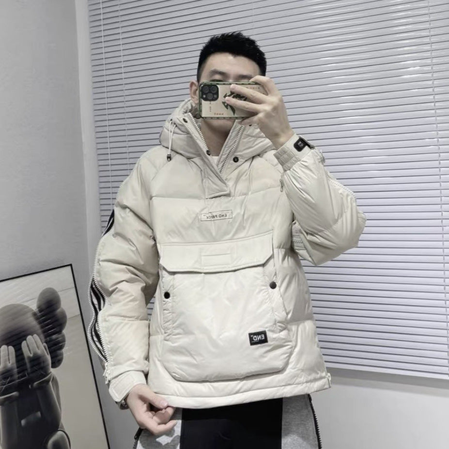 Men's Winter Pullover Puffer Jacket