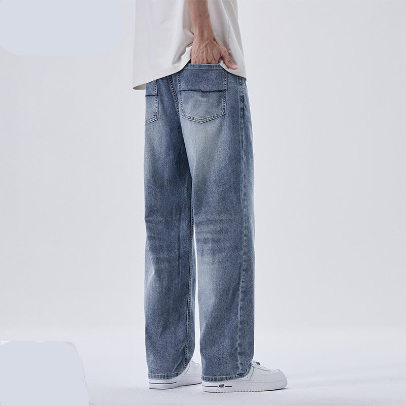 Vintage Straight-Leg Jeans